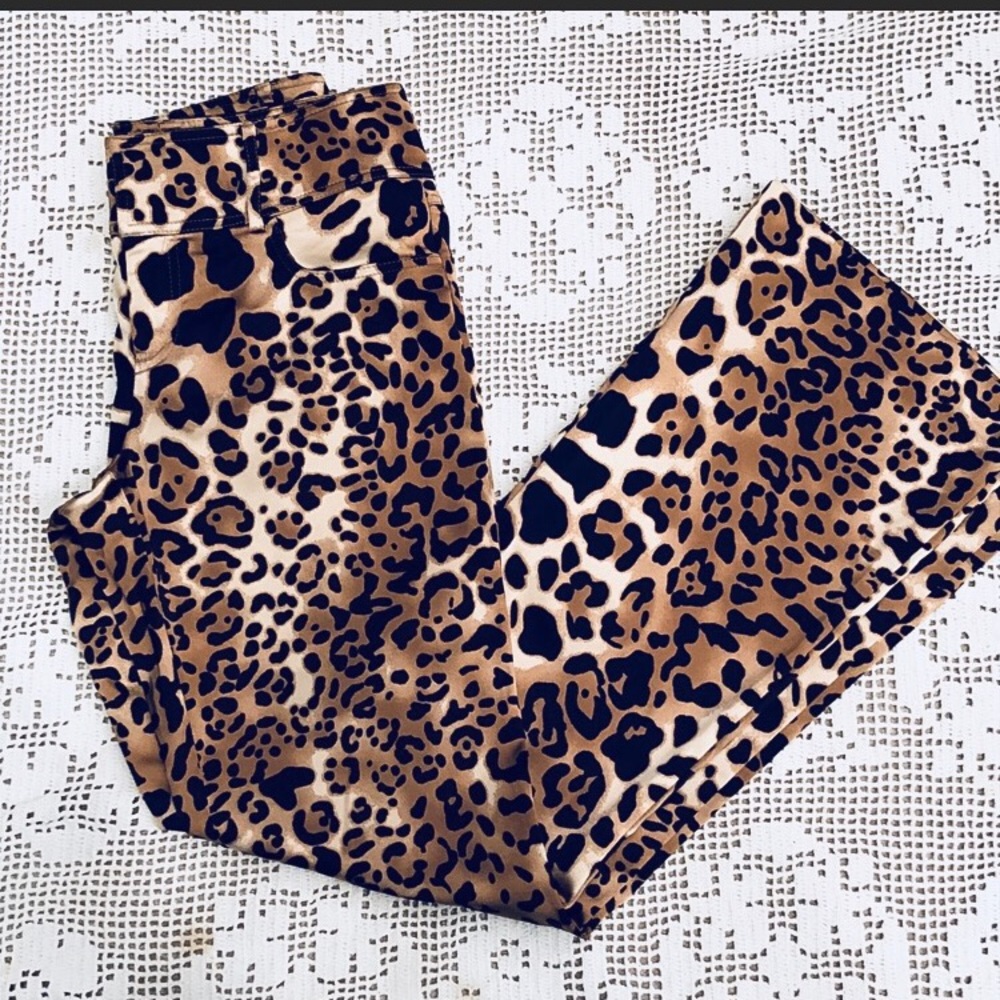 Leopard pants